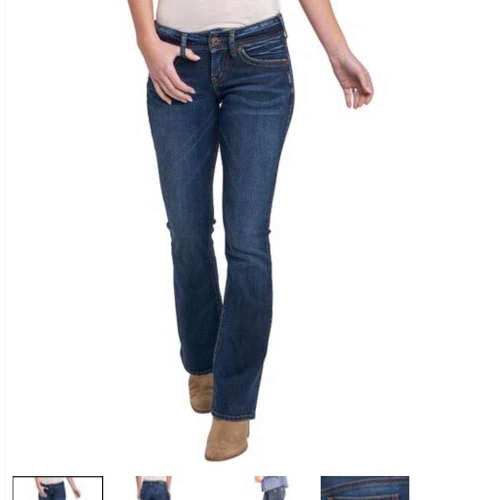 Silver Jeans- Suki- slim boot cut dark wash